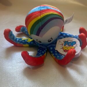 Rainbow Octopus Plush Toy